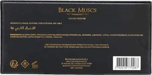 Vista 2 de Alexandre J Black Muscs Eau de Parfum Spray para mujer, 3.4 onzas