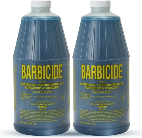 Vista 11 de BARBICIDE Spray desinfectante, botellas de 2 onzas (paquete de 6) – Registrado por la EPA, listo para usar profesional para salón y peluquería