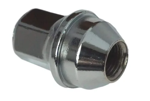 Vista 3 de Eisen - Juego de 24 tuercas de una sola pieza, cromadas, grandes, de 0.551 x 0.059 pulgadas (14 x 1.5 mm), estilo de mercancía original de fábrica