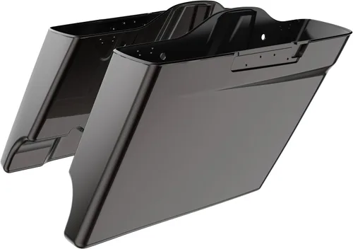 Vista 76 de Alforjas extendidas para Harley Touring Street Glide, Electra Glide, Road Glide 2014-2023 (whisky ámbar)