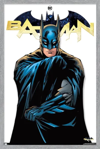 Vista 15 de Trends International DC Comics Batman Feature Series - Póster de pared, 22.4 pulgadas de largo x 14.7 W, versión enmarcada de madera de granero