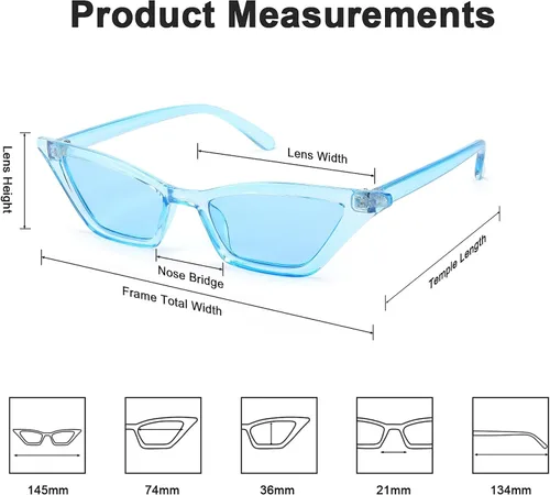 Vista 5 de FEISEDY Gafas de sol polarizadas de gran tamaño, ajuste sobre lentes de sol de moda, protección UV400, B2922, 65mm