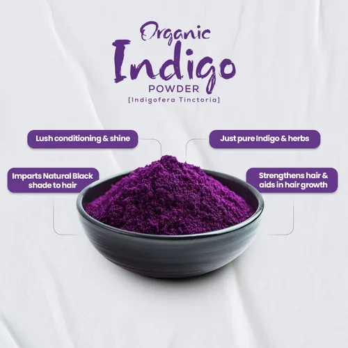 Vista 7 de BSY - Combo de polvo orgánico de henna e índigo para el cabello, color de cabello 100% natural a base de hierbas para cabello negro, polvo de henna