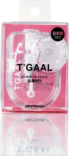 Vista 5 de KUTSUWA Hi LiNE T'GAAL - Sacapuntas de ángulo ajustable (RS028CL) Transparente, 1 ea.