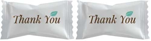 Vista 4 de Hospitality Mints Thank You Buttermints Caramelos, Bolsa de 26 Oz