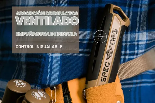 Vista 2 de Spec Ops Tools - Cuchillo utilitario con hoja retráctil, paquete de 2, incluye 5 cuchillas adicionales en almacenamiento de mango, 3% donado a