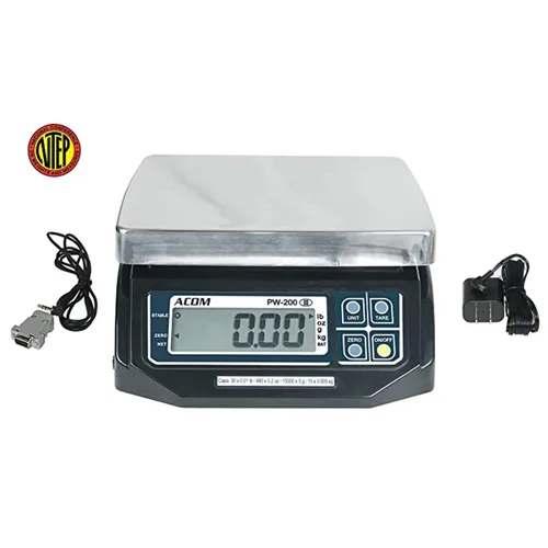 Vista 11 de VisionTechShop TPB-60LB, Báscula de porción de interfaz POS con la mayoría de los sistemas ECR y POS, Lb/Oz/Kg conmutable, capacidad de 60 libras