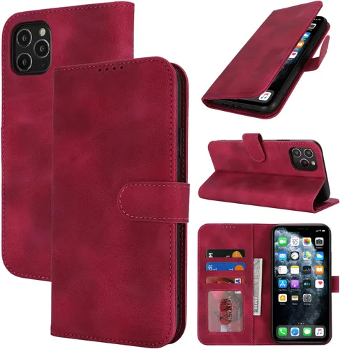Vista 38 de Funda tipo cartera para iPhone 8 Plus iPhone 7 Plus con tarjetero para iPhone 8 Plus, funda tipo cartera para mujeres y hombres, de piel sintética