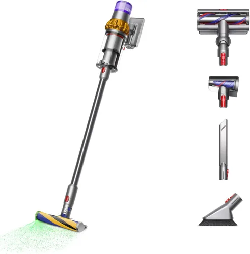 Vista 11 de Dyson V15 Detect - Aspiradora inalámbrica (amarillo/níquel)