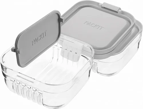 Vista 16 de PackIt, Bento Mod Snack Menta (paquete de 12)