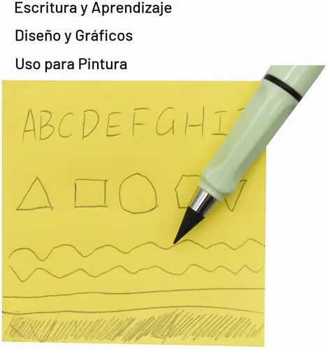 Vista 8 de 48 lápices eternos reemplazables con puntas infinitas