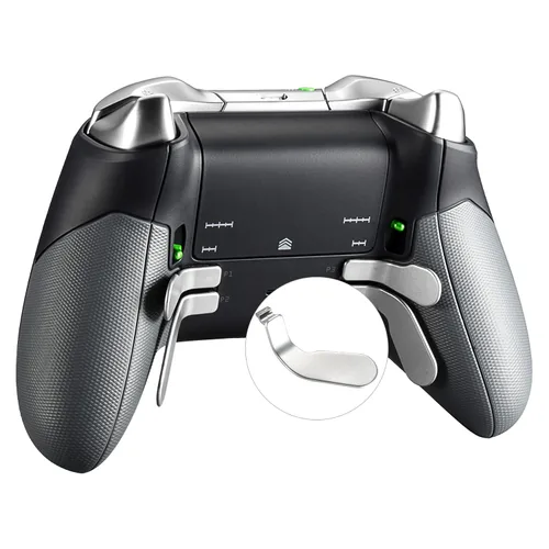 Vista 18 de eXtremeRate Elite - Palas de control intercambiables para Xbox Elite Series 2 y 1, piezas de repuesto, accesorios de metal de acero inoxidable