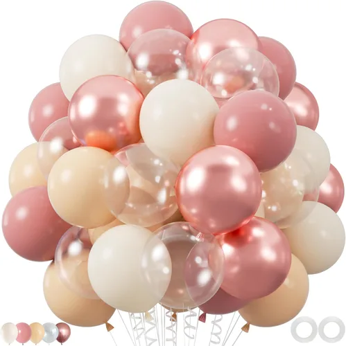 Vista 10 de 100 globos negros dorados y blancos con globos de confeti metálicos dorados y negros de 12 pulgadas para clase de graduación, decoración de fiesta