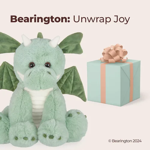 Vista 5 de Bearington Burnie - Dragón de peluche de felpa, 10.5 pulgadas (26.67 cm)