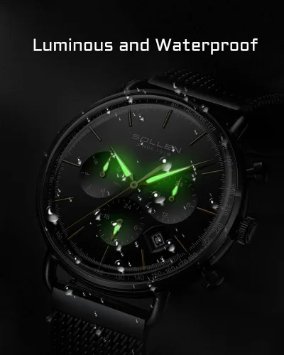 Vista 7 de Quartz Watches for Men, 3 ATM Waterproof Men's Wrist Watch, Business and Casual Dress Watch, Ideal Gift for Boys, Adults
