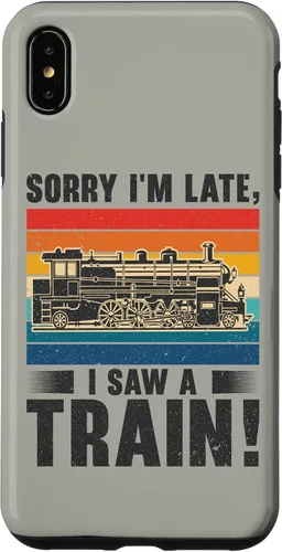 Vista 11 de Funda para iPhone 13 Pro Max Train Railroad Locomotora de tren de vapor para motor Trainspotting