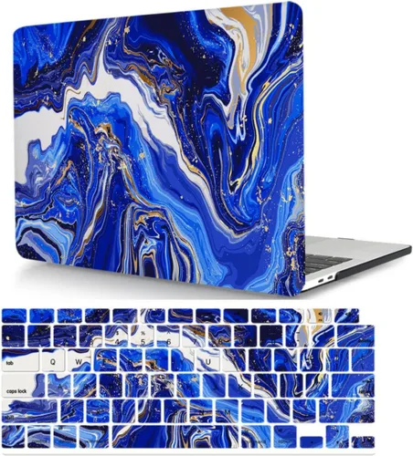 Vista 35 de Funda protectora compatible con MacBook Pro de 14 pulgadas 2021 M1 Pro/Max modelo A2442, carcasa rígida de plástico para laptop con cubierta