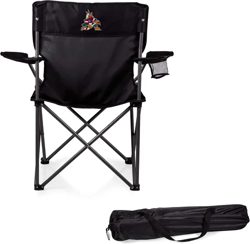 Vista 3 de PICNIC TIME NHL PTZ Silla de campamento, silla de picnic, silla de playa con bolsa de transporte, (negro)