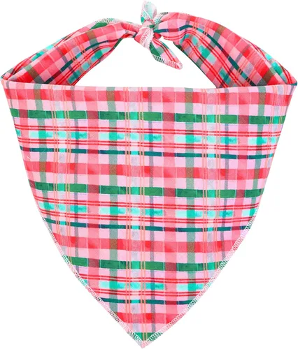 Vista 11 de Unique Style Paws Bandanas para perros, 1 unidad, lavables, de algodón, triangulares, para perros y gatos pequeños, medianos y grandes