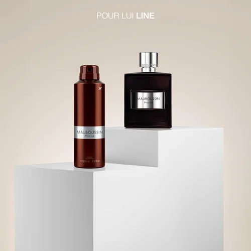 Vista 8 de Mauboussin - Pour Lui 3.4 fl oz (3.3 Fl Oz) - Eau de Parfum para Hombre - Fragancias de Helecho y Modernos