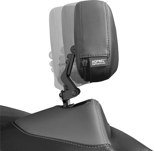 Vista 4 de Show Chrome Accessories Respaldo de montaje inteligente extraíble 41-168A (Can Am Spyder RT), negro