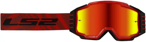 Vista 8 de Casco de moto LS2 Charger Pro con gafas OTG (negro con lente de iridio plateado)
