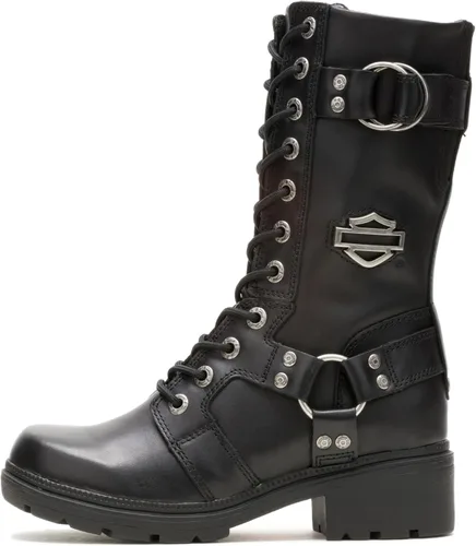 Vista 7 de Harley-Davidson womens Eda Leather Motorcycle Casual Boot