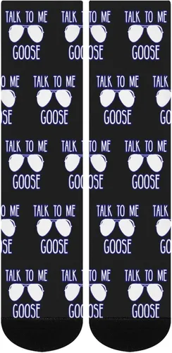 Vista 6 de Talk To Me Goose - Calcetines deportivos cálidos para adolescentes y adultos