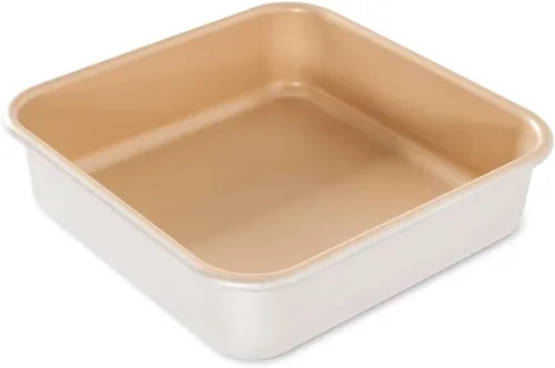 Vista 8 de Nordic Ware Naturals - Molde redondo antiadherente para tartas, 8 pulgadas