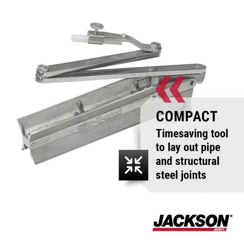 Vista 2 de Jackson Safety 14771, Curv-O-Mark # 1, marcador de contorno