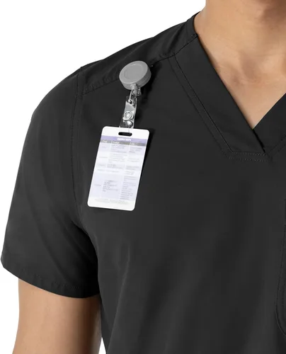 Vista 7 de Carhartt Scrubs C16113 Force Modern Fit V-Neck Top