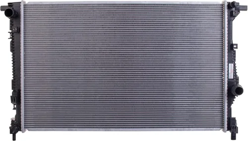 Vista 82 de TRQ Radiador de núcleo de aluminio de 1 fila Compatible con Subaru WRX STI 2.5L Turbo AWD 2015-2020