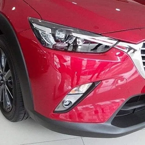 Vista 2 de Compatible con el kit de luces antiniebla Mazda CX-3 CX3 2016 2017 2018 2019 con biseles/cableado/LED integrado