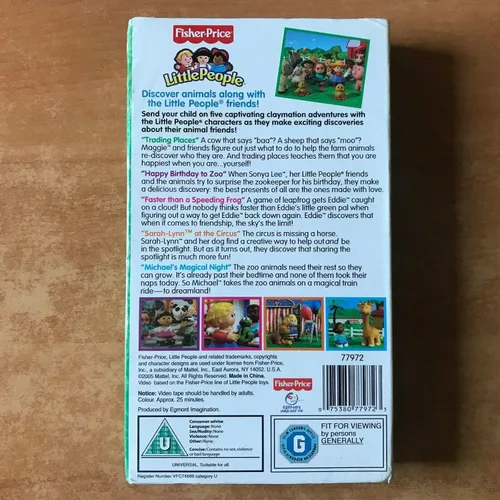 Vista 2 de Fisher Price Little People Volume 3 Discovering Animals (Claymation) #77972