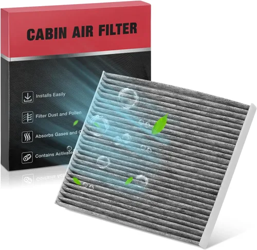 Vista 16 de BDFHYK 2 filtros de aire de cabina CF10136 con carbón activado compatibles con Chevy Uplander 2005-2009, Venture 2001-2005, compatibles con Buick