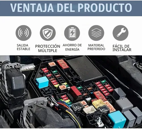 Vista 3 de Pack-4 - Relé de enchufe de automóvil de 5 pines, 12 V 40 A, impermeable, inicio, conversión, modificación del arnés de cableado de CC, relés