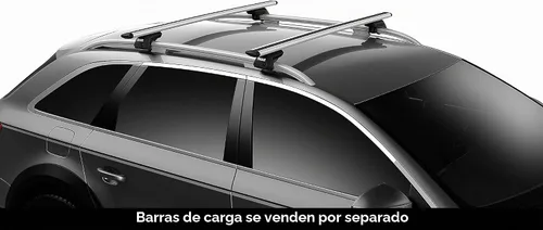 Vista 2 de Thule Paquete de pie de riel elevado Evo Patas elevadas para portaequipajes Evo - Negro, fácil de instalar y ajuste seguro