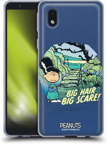Vista 82 de Head Case Designs Funda de gel Spooktacular con licencia oficial de Peanuts Linus y Snoopy [protección de grado militar] compatible con Google Pixel
