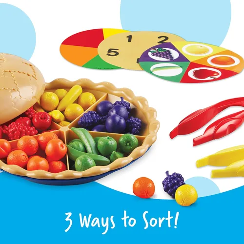 Vista 5 de Juego de aprendizaje para niños Learning Resources con tarta rellena de juguete, Multicolor