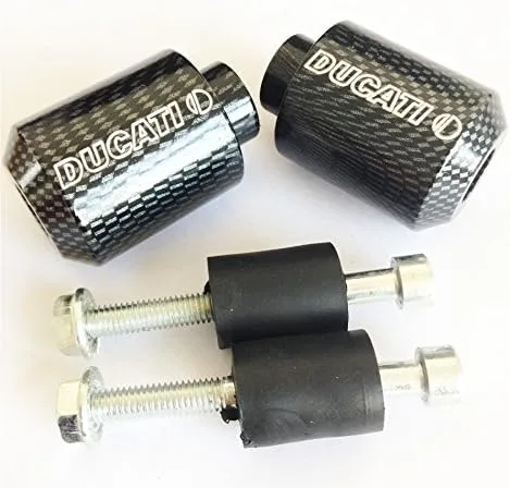 Vista 7 de Motocicleta fibra de carbono mano barra extremo para Ducati Supersport 916 996 998 999 1098S 1098R 1198
