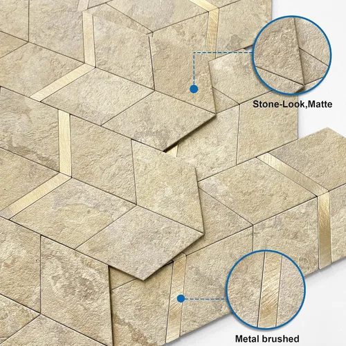 Vista 2 de MOFIT Protector contra salpicaduras despegar y pegar para cocina, Panel de pared 3D azulejo despegar y pegar autoadhesivo protector contra