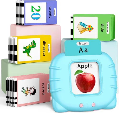 Vista 5 de Eaever 580 Tarjetas Flash Parlantes de Palabras de Vista Pre-K con Palabras Dolch, Tarjetas Flash de Letras/Números 1-100 Jardín de Infantes