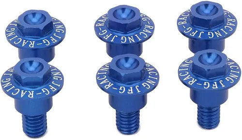 Vista 4 de AnXin Tornillos de protección de horquilla de motocicleta, tornillos CNC para YZ65 18-21 YZ85 19-21 YZ125 YZ250 YZ250F YZ450F 18-21 YZ125X 17-21