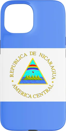 Vista 6 de Funda para iPhone 17 inspirada en el escudo de armas de Nicaragua