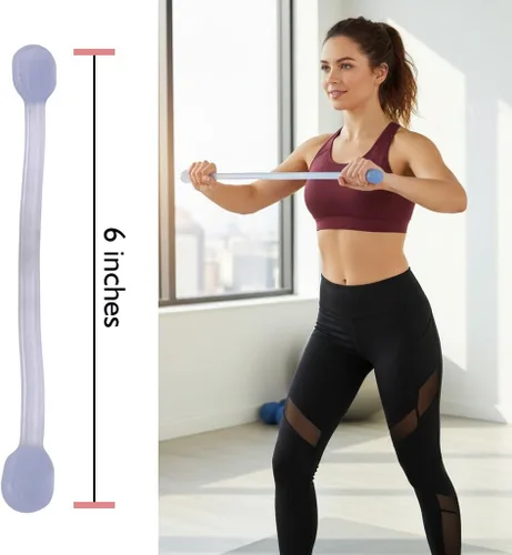 Vista 3 de Amber Fight Gear AFG Jelly Tube Entrenador de resistencia para tonificar la parte superior del cuerpo, parte inferior del cuerpo, ejercicio