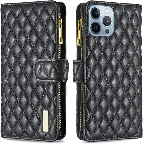 Vista 7 de Asuwish Funda de teléfono para iPhone 13 Pro de 6.1 pulgadas con protector de pantalla de vidrio templado y tarjetero de cuero con tapa