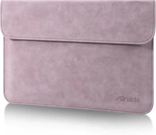 Vista 17 de Allinside Funda para laptop de 13-13.3 pulgadas para MacBook Pro 14, Air 13 Marrón