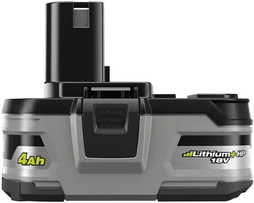Vista 3 de Ryobi P192 18 voltios 4.0 Ah ONE+ Litio-Ion Litio+HP Batería compacta de alta capacidad (embalaje no minorista)