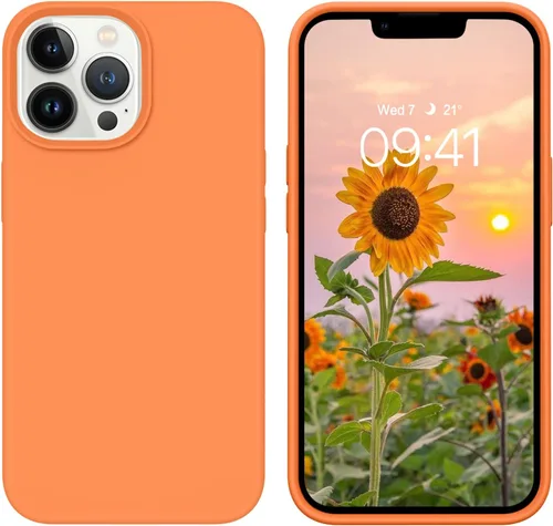 Vista 24 de GUAGUA Funda compatible con iPhone 17 Pro Max de 6.9 pulgadas, silicona líquida, goma de gel suave, delgada, forro de microfibra delgada