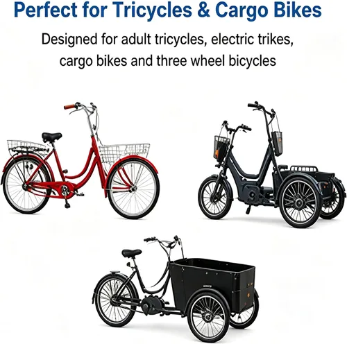 Vista 7 de Cubierta Trike para triciclo eléctrico Pexmor